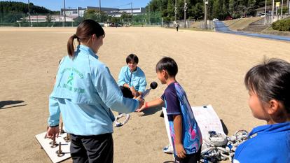 スポーツ医科学科の学生が「2024なんかんスポーツDAY」で地域イベントを支援