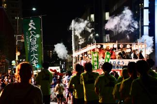 お祭りのフィナーレ