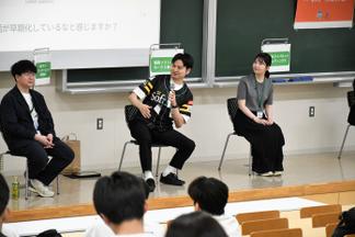 学生の質問に本音で答えていただきました