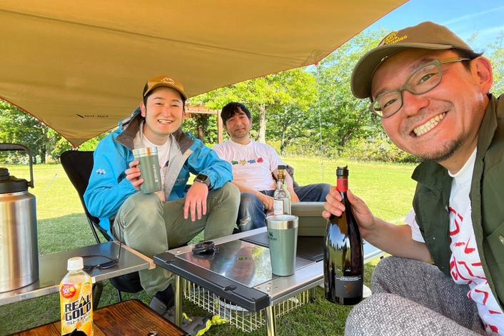 趣味のキャンプ