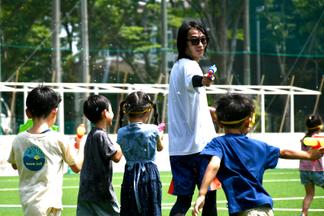 水遊びも大人気