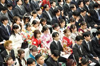 全学部合同での挙行