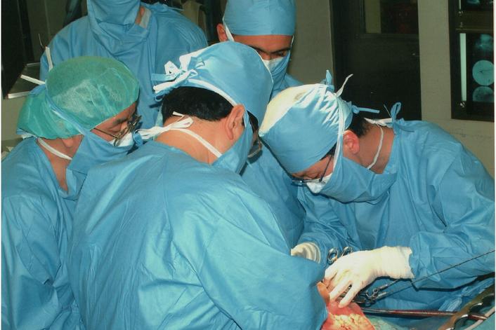 長崎大学での手術の様子