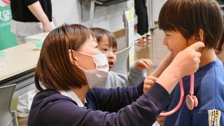 こどもシゴト博2026 in 久留米に久留米大学病院が出展しました