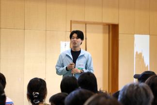学生代表あいさつ