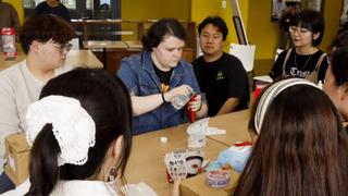 留学生向け「防災食ワークショップ」を開催