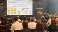 本学研究者のONE FUKUOKA BLDG.でのプレゼンに大きな関心