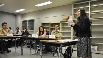 日本語教育学(副専攻)履修の学生が学内で教育実習