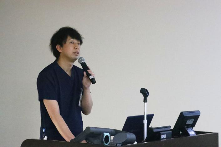 感染制御部感染症看護専門看護師　森田 真介 氏