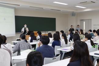 模擬授業は多くの参加者が体験されました