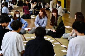 笑顔と対話があふれる、和やかな時間