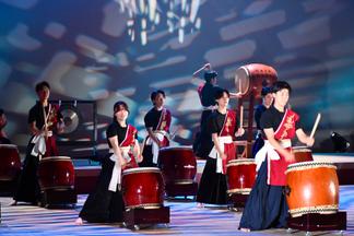 息のあった演奏を披露する生徒たち