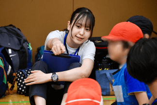 6日間を通して子どもたちに寄り添いました