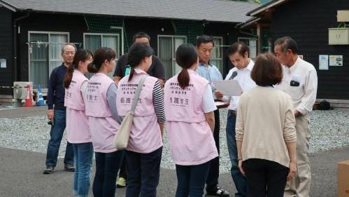 医学部看護学科のボランティアサークル「はなみずき」に感謝状