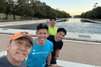 アメリカ腎臓学会中にランニング