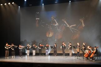 「のだめ弦楽合奏団」によるオーケストラ演奏