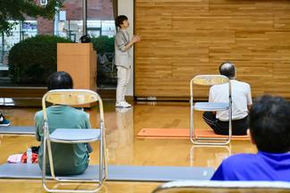 低栄養による健康リスクについて学びました