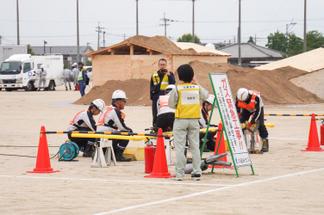 インフラ（ガス）の復旧作業も