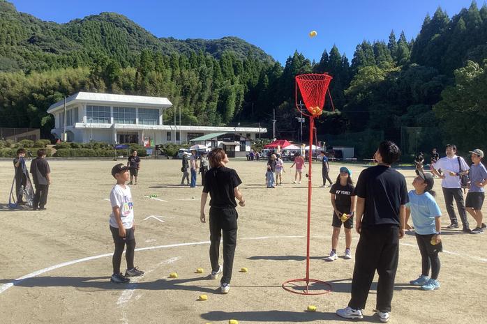 スポーツ医科学科の学生が「2025なんかんスポーツDAY」地域イベントを支援