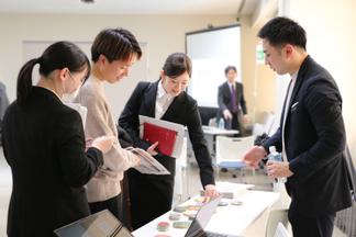 企業の方とざっくばらんに話ができました