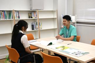 1,2,3年生が高校生の質問に答える学生相談会