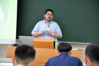 講義を担当した在澤先生