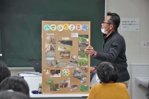 講演する森山氏