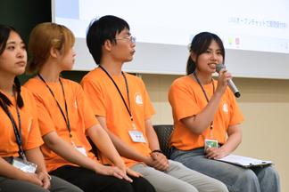 学科の特徴やキャンパスライフを学生目線で紹介しました