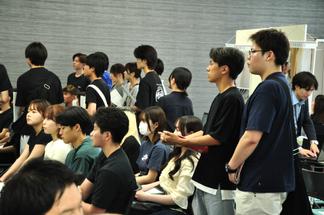 最後まで盛況の会場