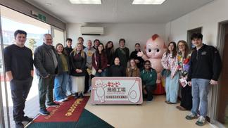 キュービー鳥栖工場にて