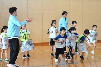 学生も楽しくサポートしました