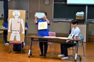 姉からプライベートゾーンについて教えてもらうDくん