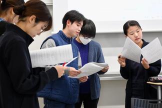 練習の様子