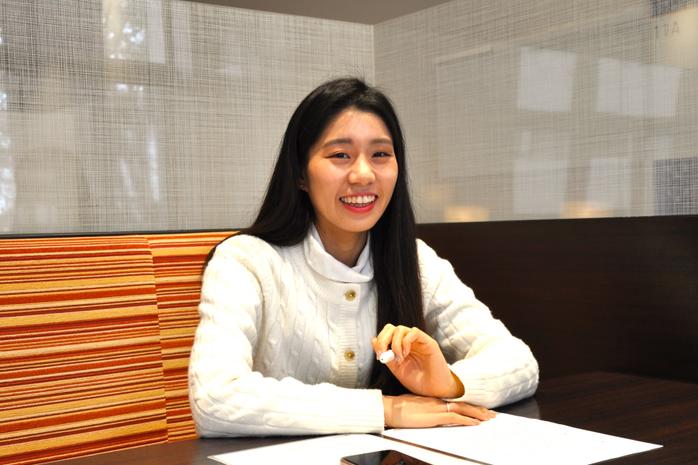 【国際政治学科】原口礼奈さん、韓国の釜山外国語大学大学院に進学