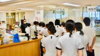 久留米大学病院で高校生がふれあい看護体験 
