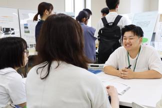 学部ごとの相談コーナー（文学部社会福祉学科）