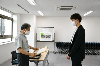 表彰式の様子