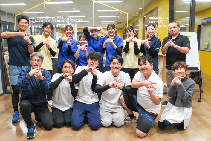 アンチエイジング教室を運営したKENUNゼミのメンバーと