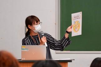 一般社団法人くるめ地域支援センターの河野宥菜さん