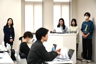 企業担当者から的確なアドバイスをいただきました