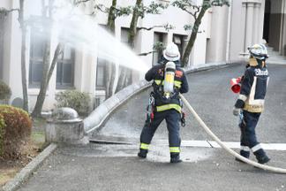 文化財防ぎょ訓練