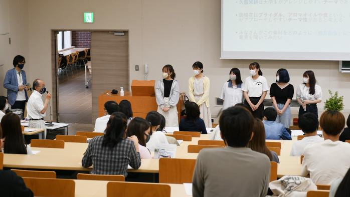 『法学特殊講義(地域連携と絣フェスタ)』で「銀梅花(マートル)」を使った新プロジェクト