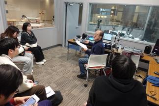 メディアスタジオでの最終確認