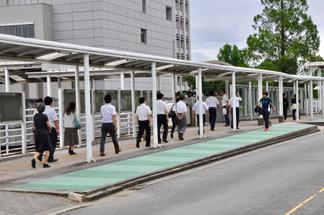 キャンパス見学会の様子