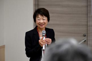 久留米大学地域連携センターの濵﨑裕子顧問