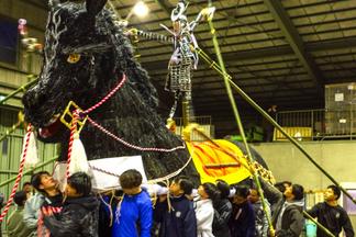 大馬はかなりの重量があります