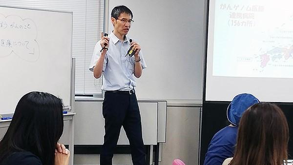 「カフェで学ぼうがんのこと」を開催しました