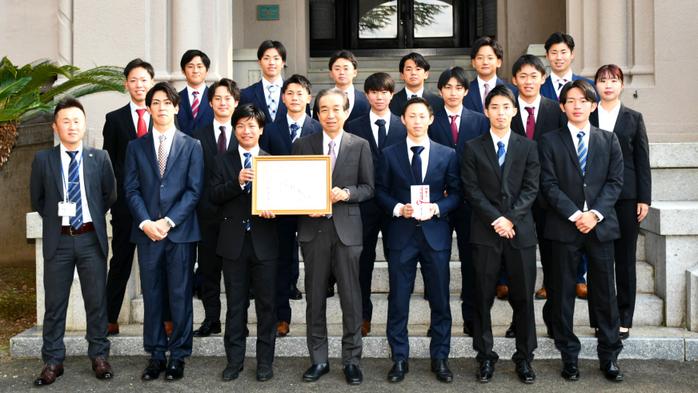 学長賞表彰について(準硬式野球部)