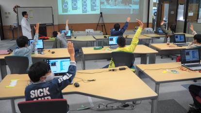 学生サークルteam.csvが「プログラミングキャンプinせと」で遠隔授業を実施