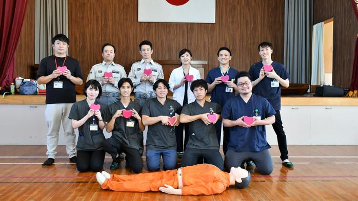 地域の子どもたちに「命を救う講習会」を実施